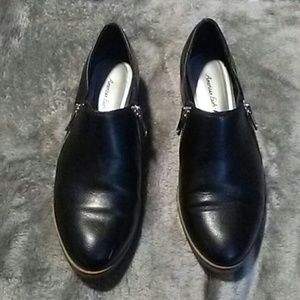 American Eagle modern loafers in black